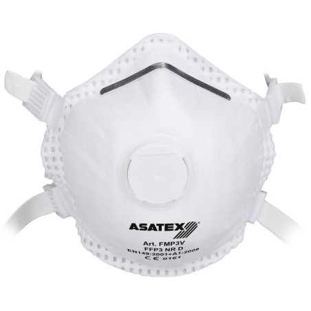 5x Fine dust mask FFP3 NR D valve - FMP3V